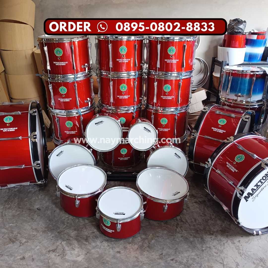 Alat Drumband Sma Kualitas Terbaik Warna Merah Alat Drumband Sma Kualitas Terbaik Warna Merah