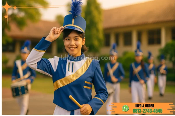 Baju Drumband Mayoret di Jawa Tengah Kota Salatiga Sidorejo Desa Kauman Kidul