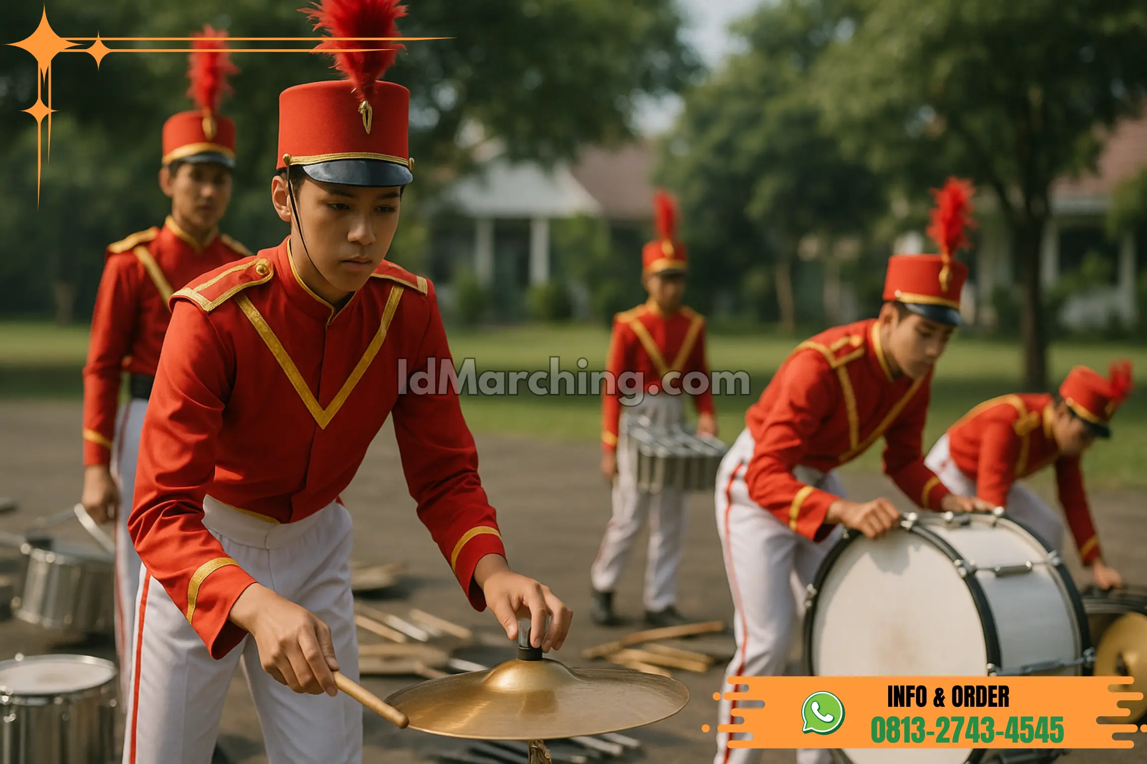 Baju Drumband Untuk Mayoret di Jawa Tengah Kota Salatiga Sidomukti Desa Kalicacing