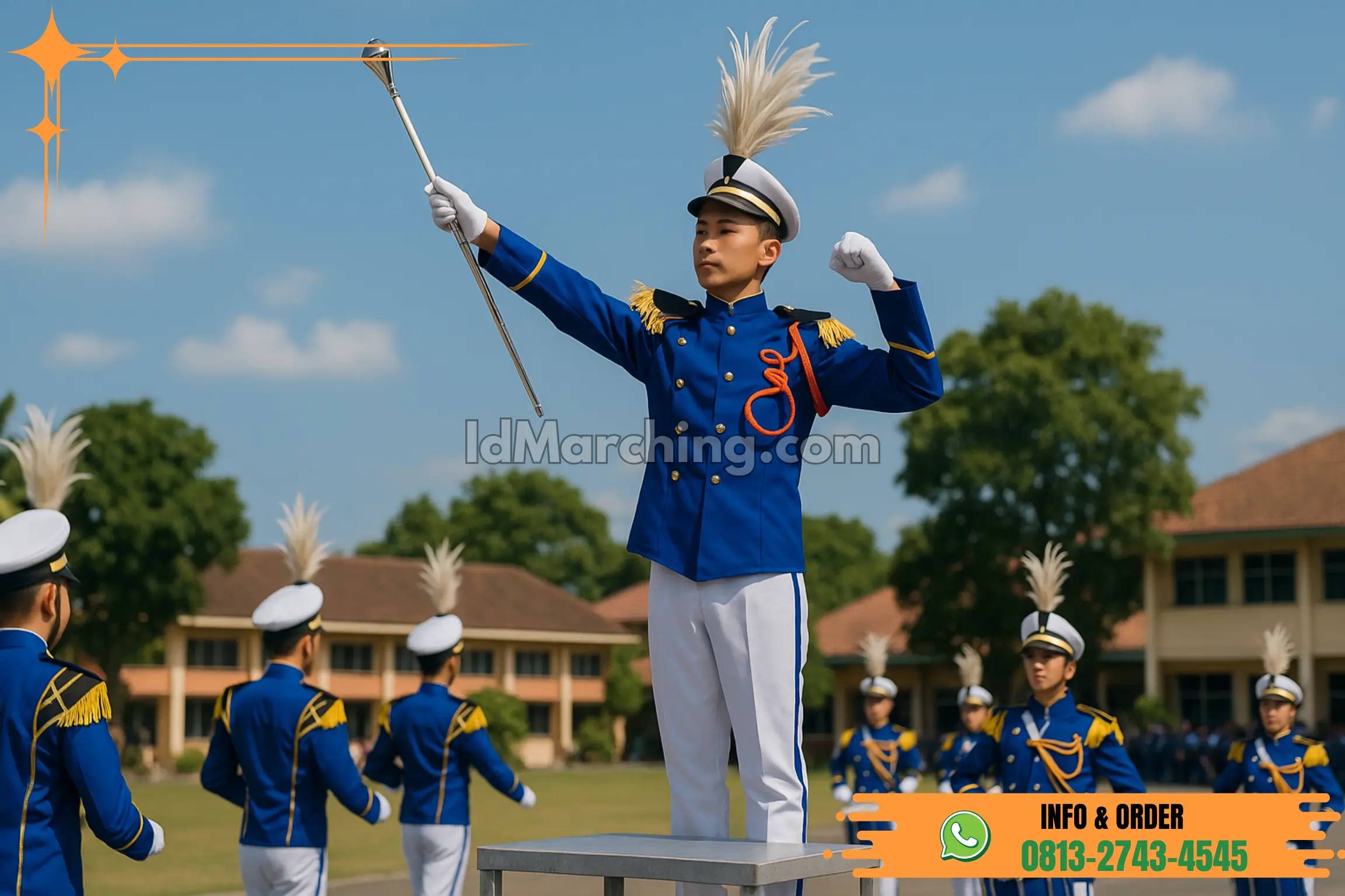 Baju Mayoret Marching Band Di Jawa Tengah Kota Salatiga Argomulyo Desa Tegalrejo