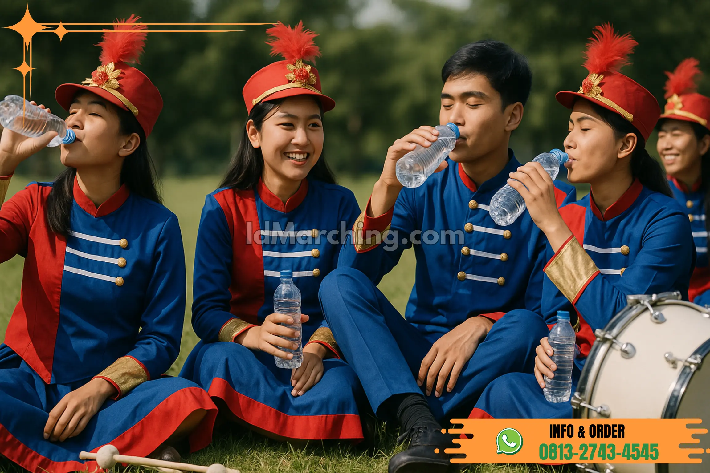 Baju Seragam Drum Band di Jawa Tengah Kota Salatiga Sidomukti Desa Kecandran